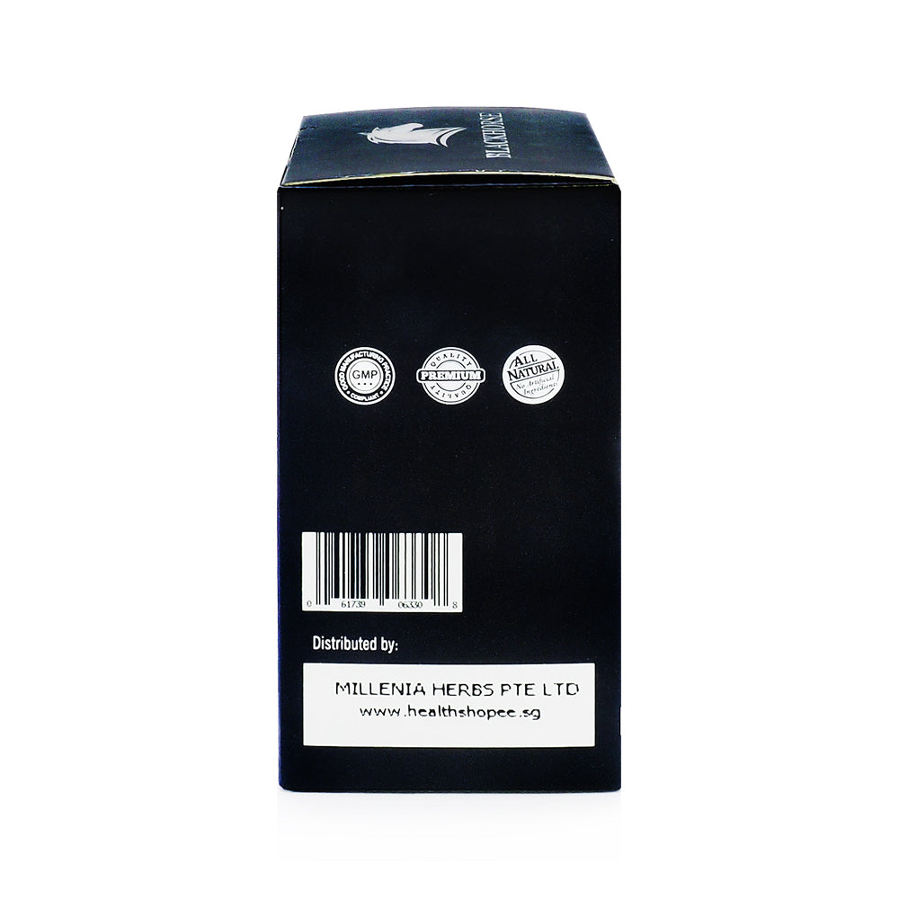 Millenia Herbs, Blackhorse, Tongkat Ali, with Maca & Tribulus, 60 caps