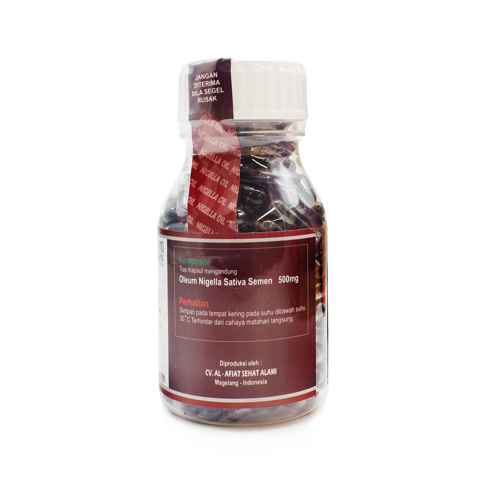 Cv Al Afiat, Minyak Habbatussauda Nigella Oil, 210 caps