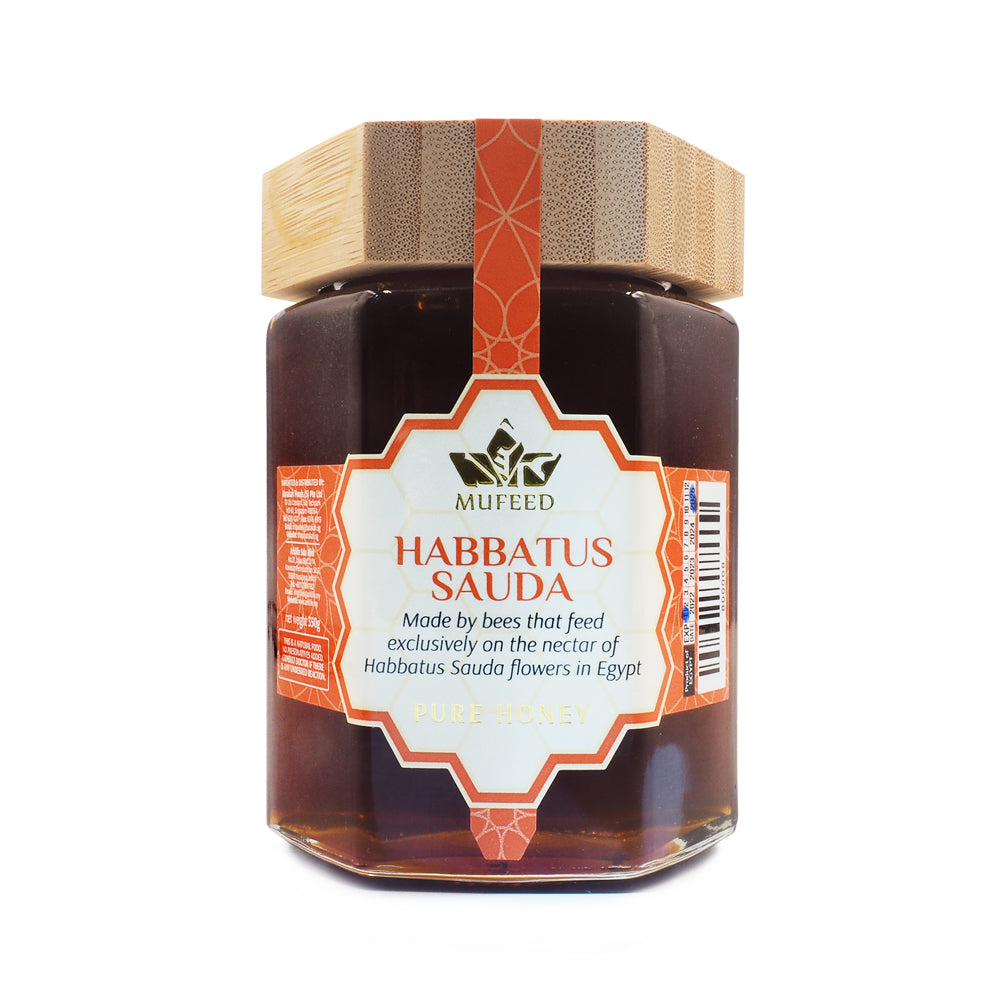 Mufeed, Habbatus Sauda Pure Honey, 350 g