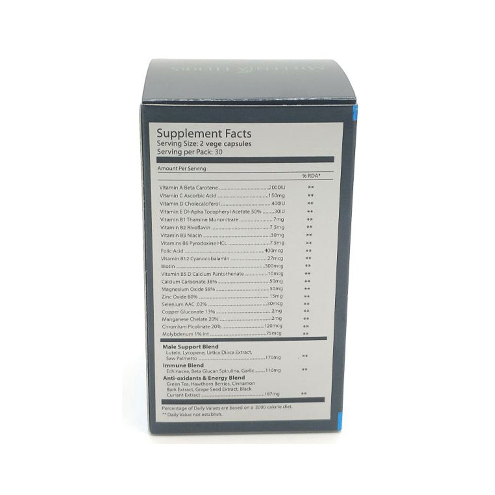 Millenia Herbs, Multivite For Him, 60 capsules