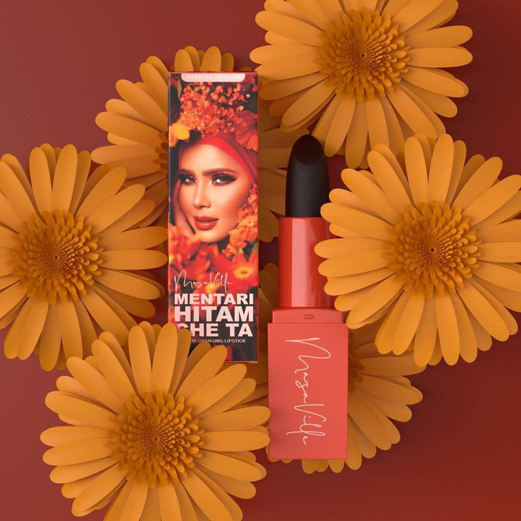 Maza Ville, Mentari Hitam Che Ta, Color Changing Lipstick, Sunset