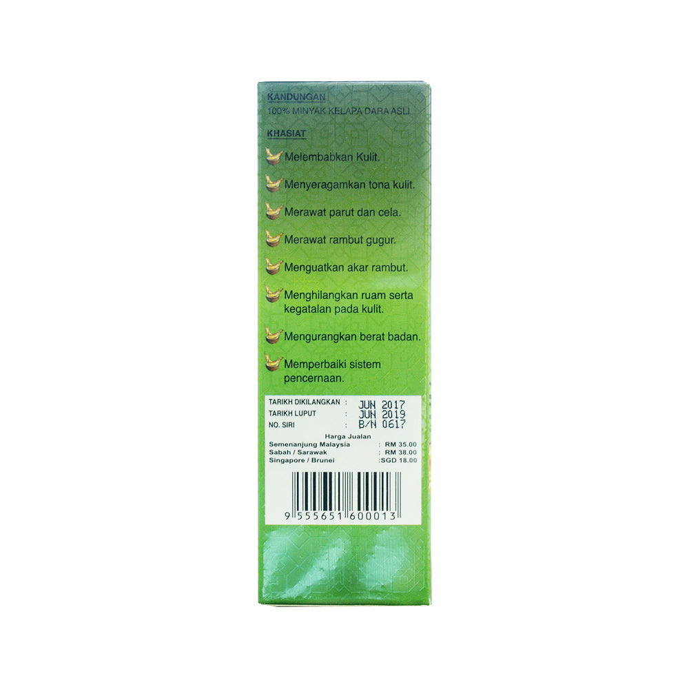 Al Ejib, Minyak Kelapa Dara Virgin Coconut Oil, 65 ml