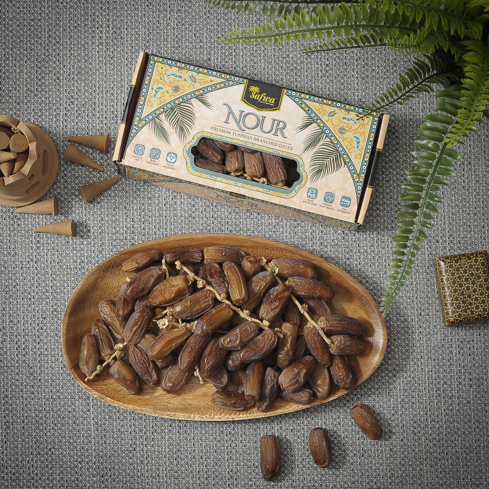 Nour Branched Dates, 500 g (12/ctn)