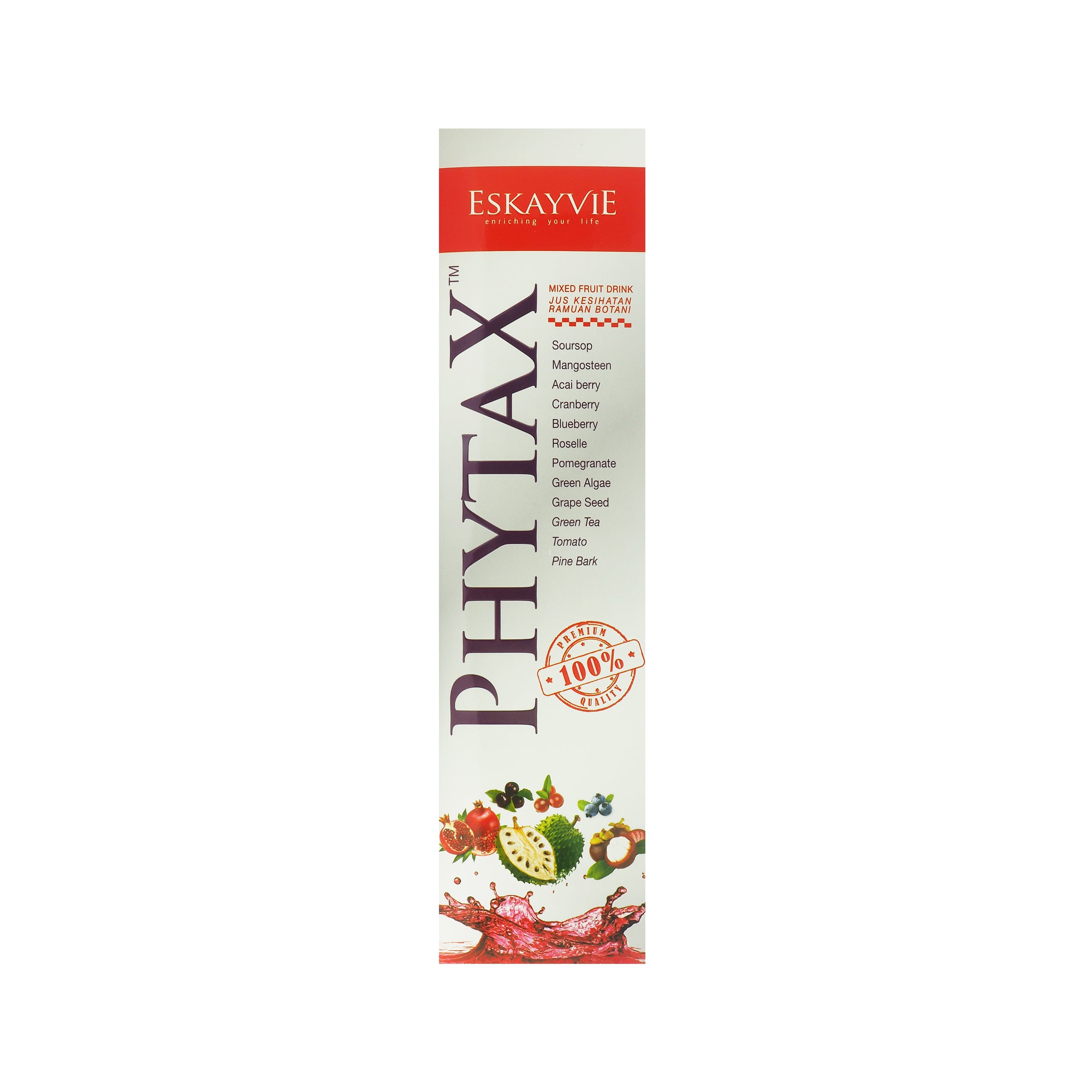 Eskayvie, Phytax, Mixed Fruit Drink, 500ml