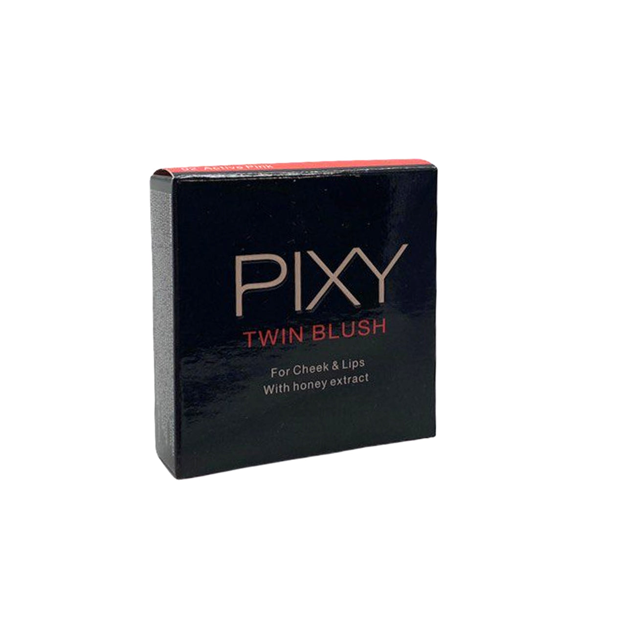 Pixy, Twin Blush 02 Active Pink, 4  g