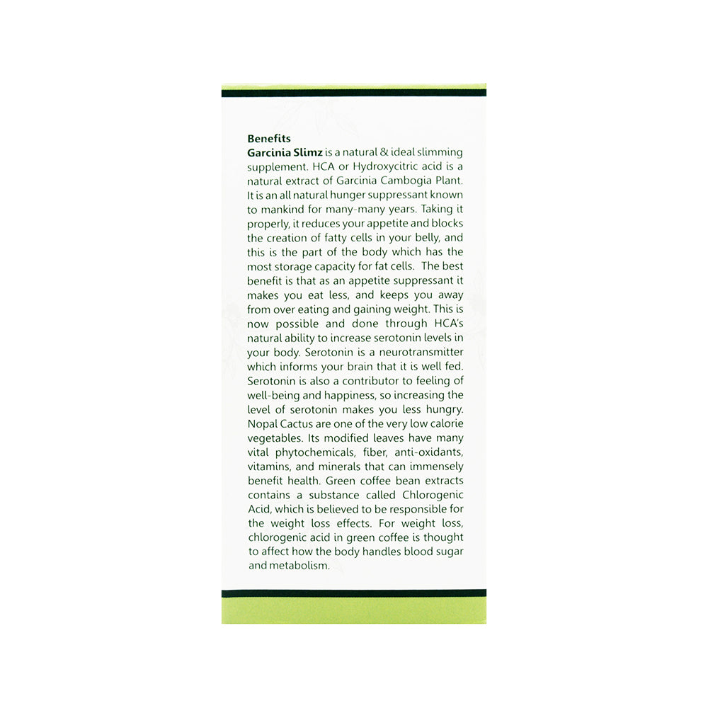 Barakah Herbs, Garcinia Slimz, 60 capsules