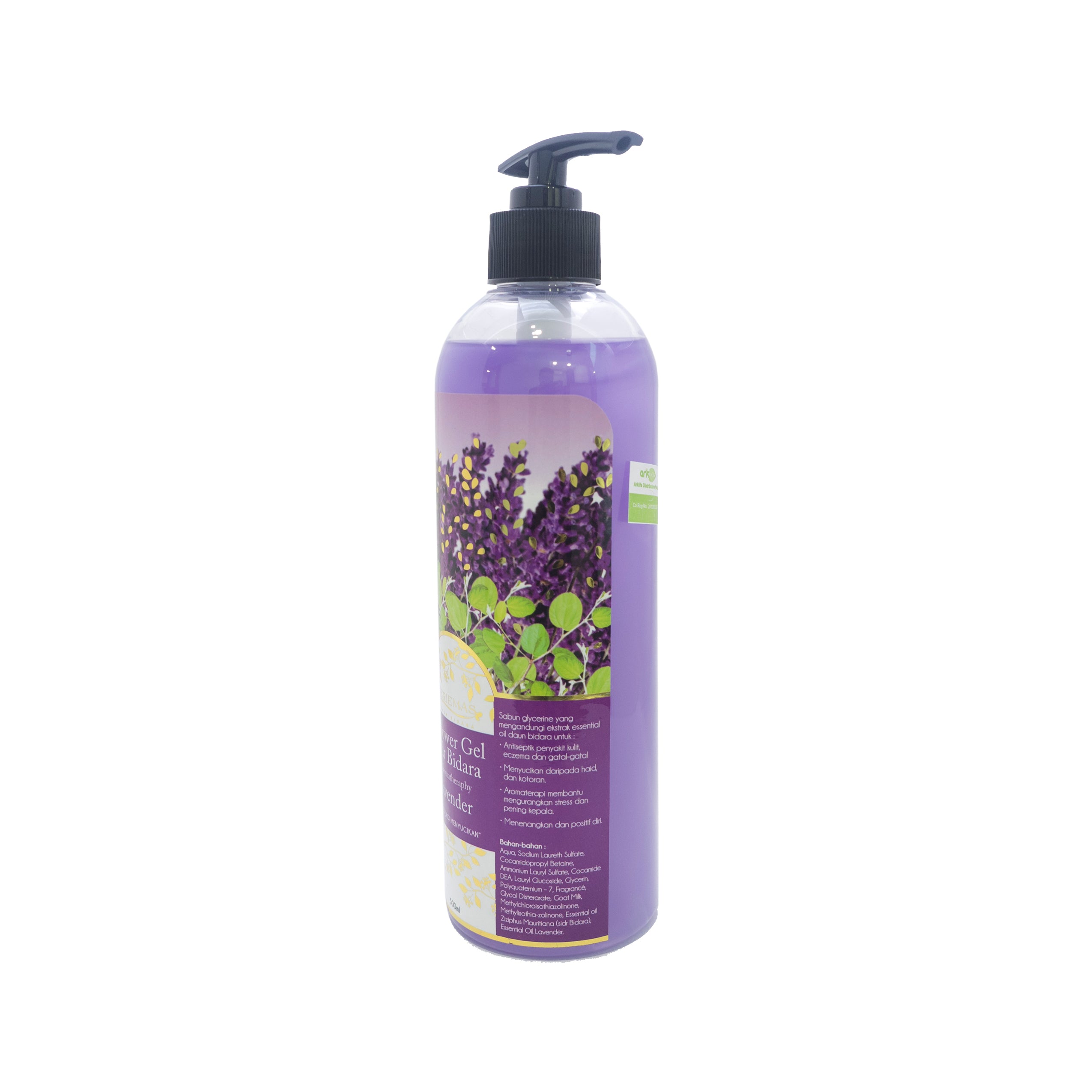 Seriemas, Mandian Bidara Aromatherapy Lavender 2in1, 500ml