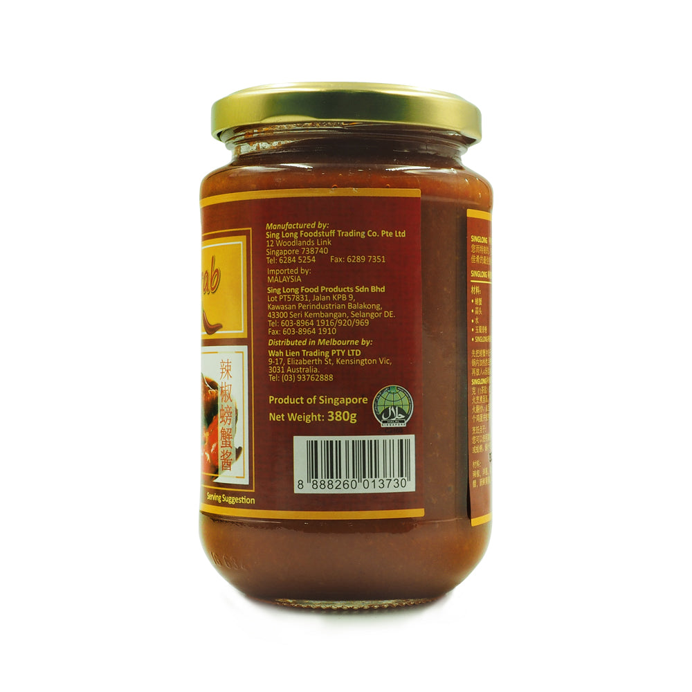 Singlong, Chilli Crab Sauce, 380 g