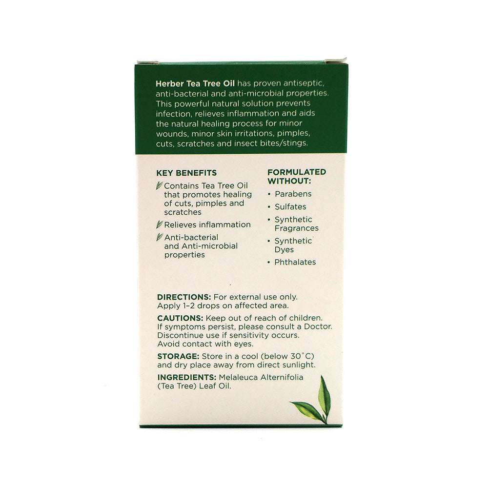 Herber, Tea Tree Oil, 10 ml