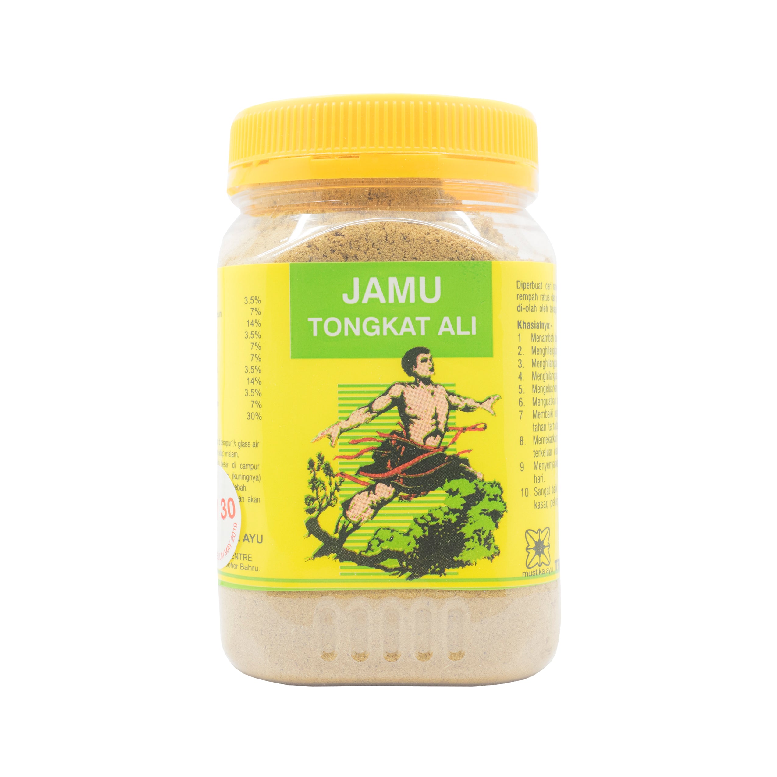 Mustika Ayu, Jamu Tongkat Ali, Powder, 150g