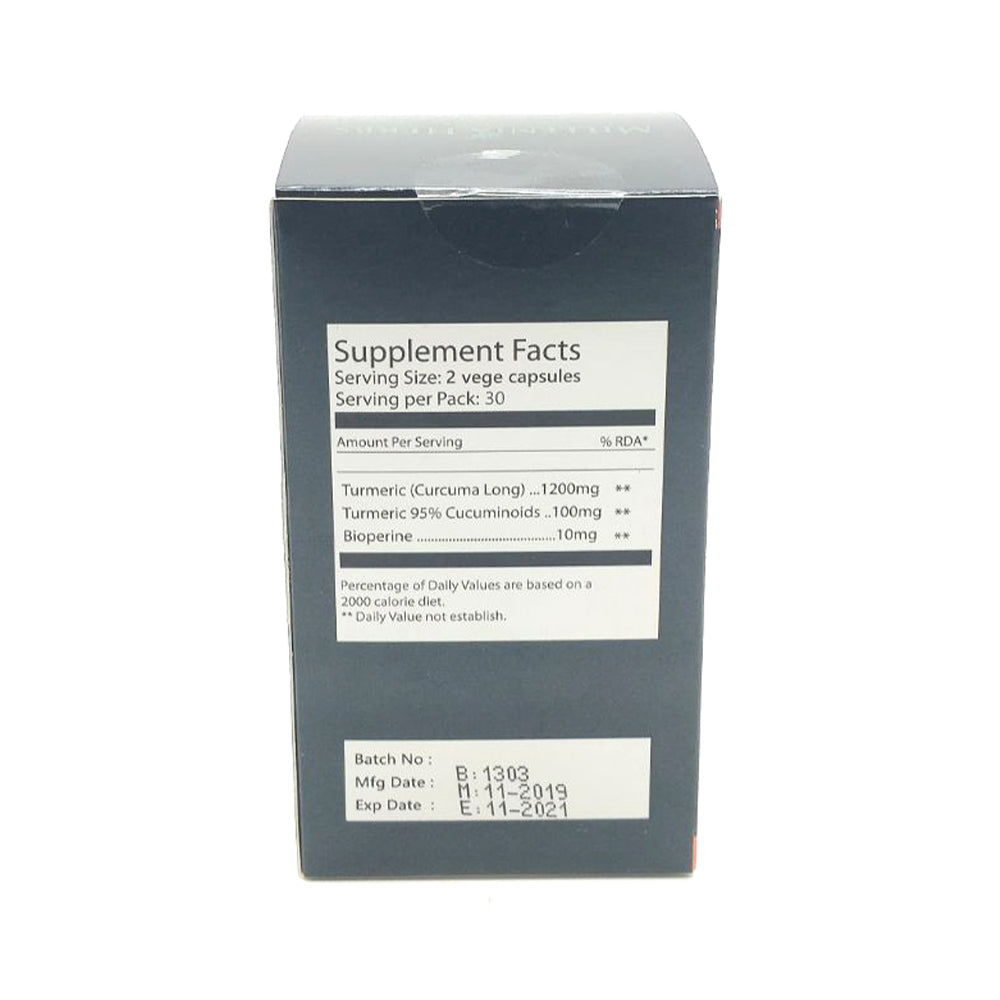 Millenia Herbs, Platinum Turmeric, 60 capsules