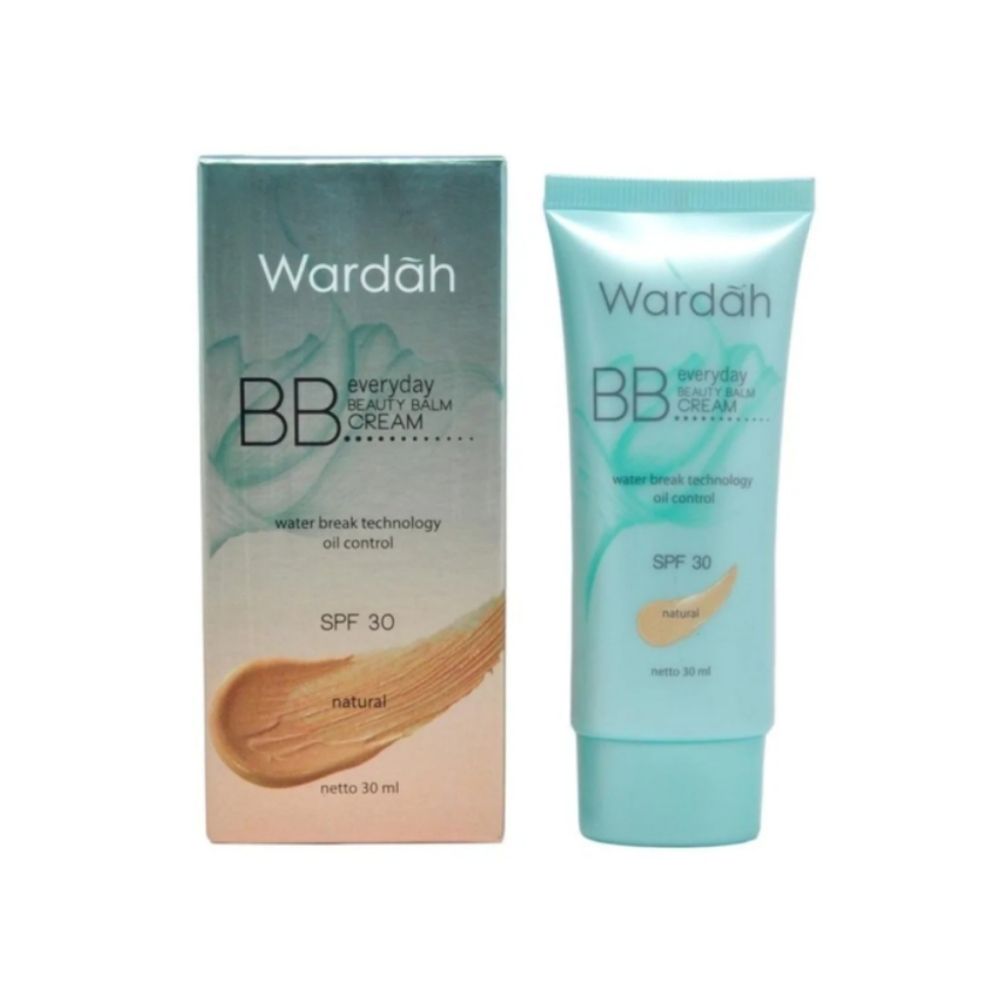 Wardah, BB Everyday Cream SPF 30, Natural, 30 ml