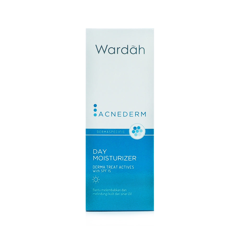 Wardah, Acnederm, Day Moisturizer, 40 ml