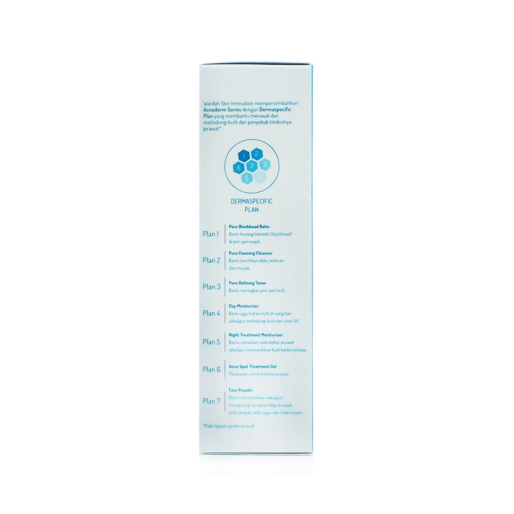 Wardah, Acnederm, Day Moisturizer, 40 ml