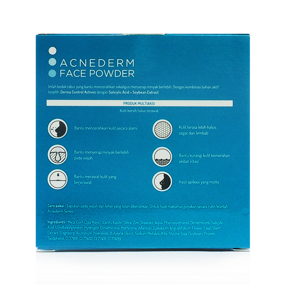 Wardah, Acnederm, Face Powder, 20 g