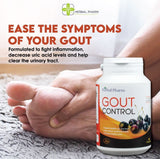 Herbal Pharm, Gout Control, 60 veg capsules