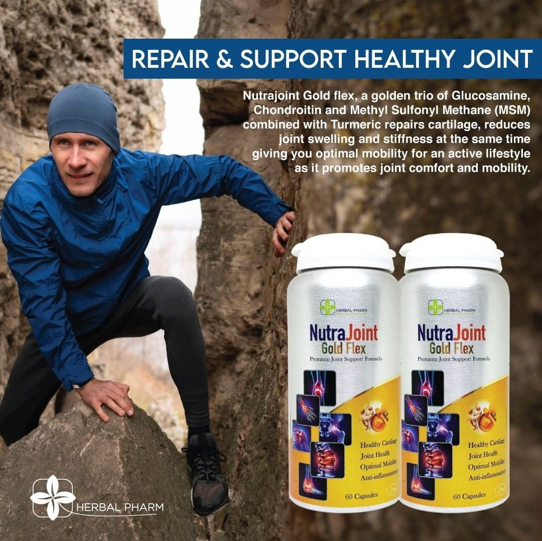 Herbal Pharm, Nutra Joint Gold Flex, 60 veg capsules