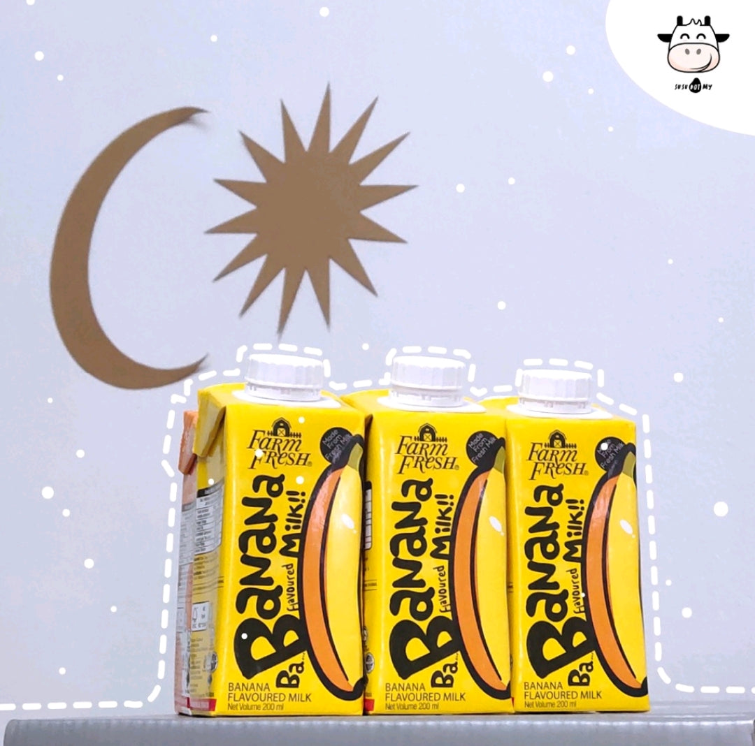 Farm Fresh, Banana Milk, 200 ml