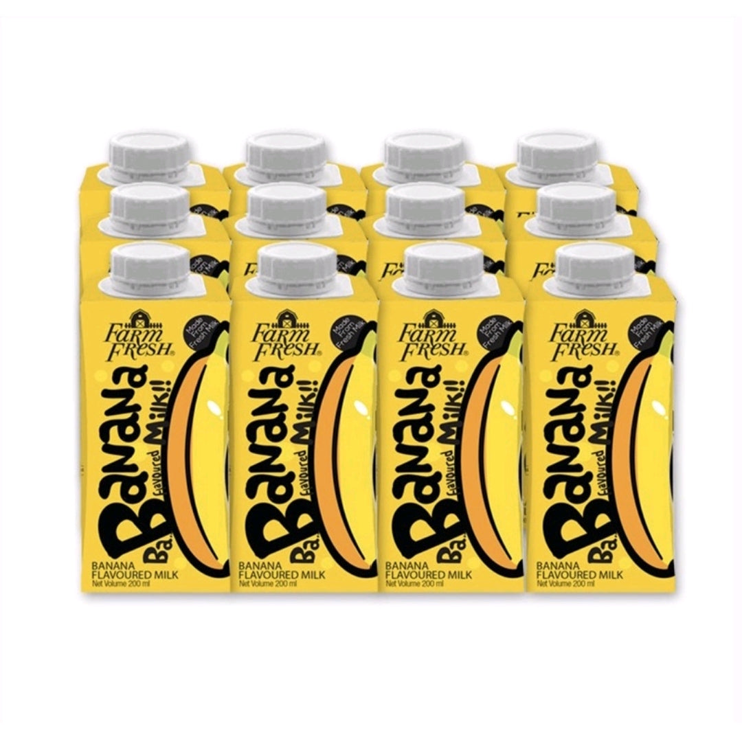Farm Fresh, Banana Milk, 200 ml