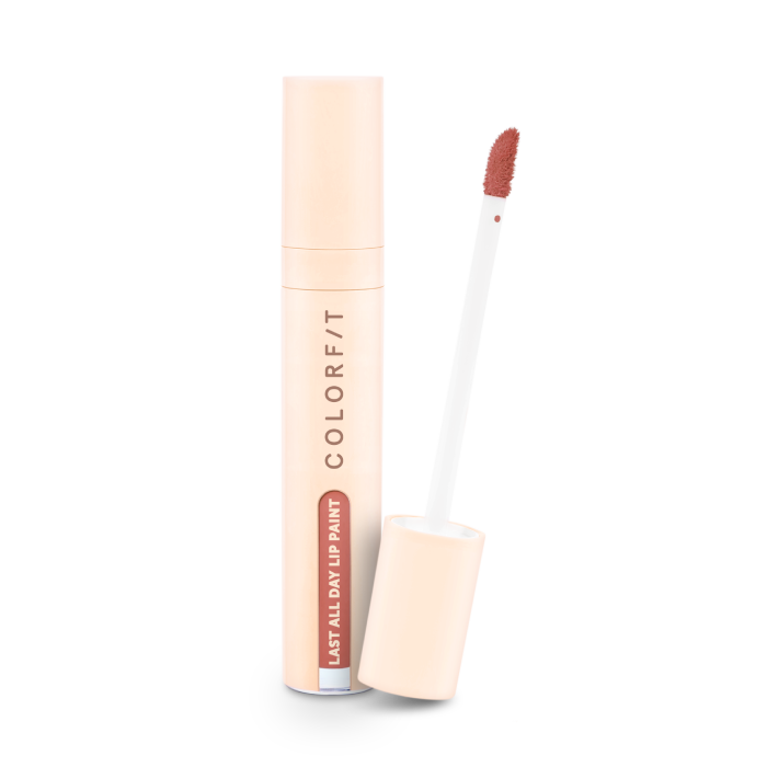 Wardah, Color Fit, All Day Lip Paint, 02 Eternal Sunset, 4.2 g
