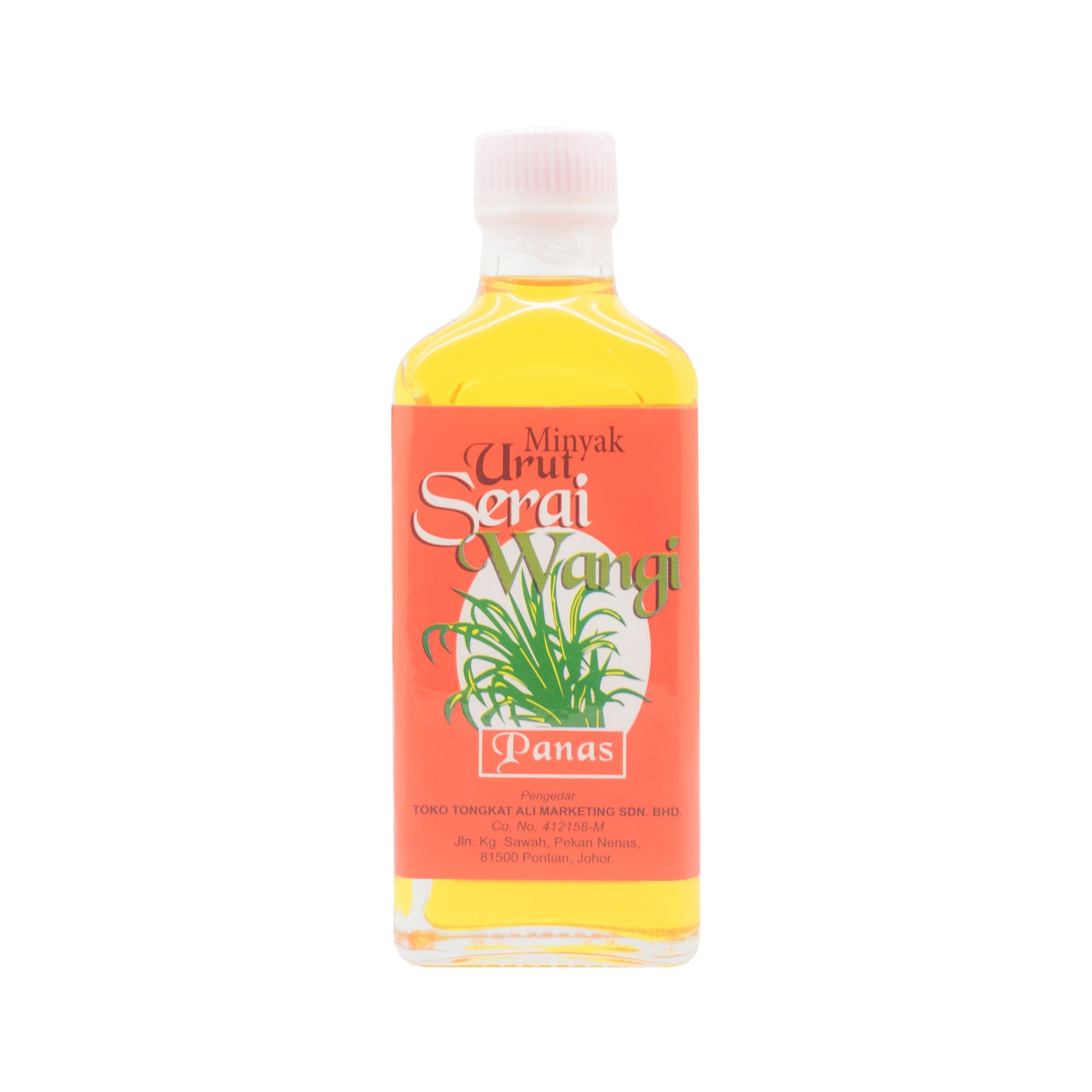 TTAM, Minyak Urut, Serai Wangi, Panas, 60 ml