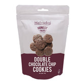 Melvados, Double Chocolate Chip Cookies, 100 g