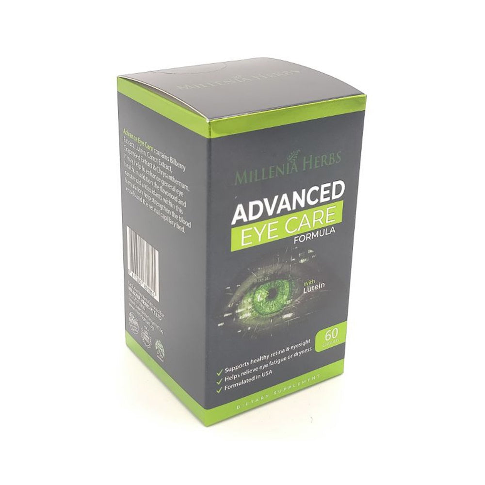 Millenia Herbs, Advanced Eye Care Formula, 60 capsules
