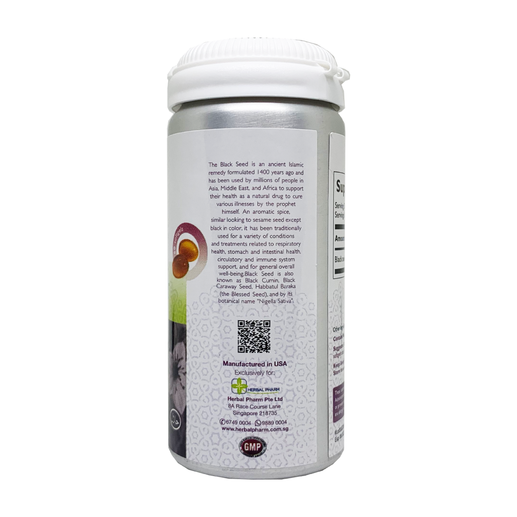 Herbal Pharm, Habbatus Nigella Sativa, 60 softgels
