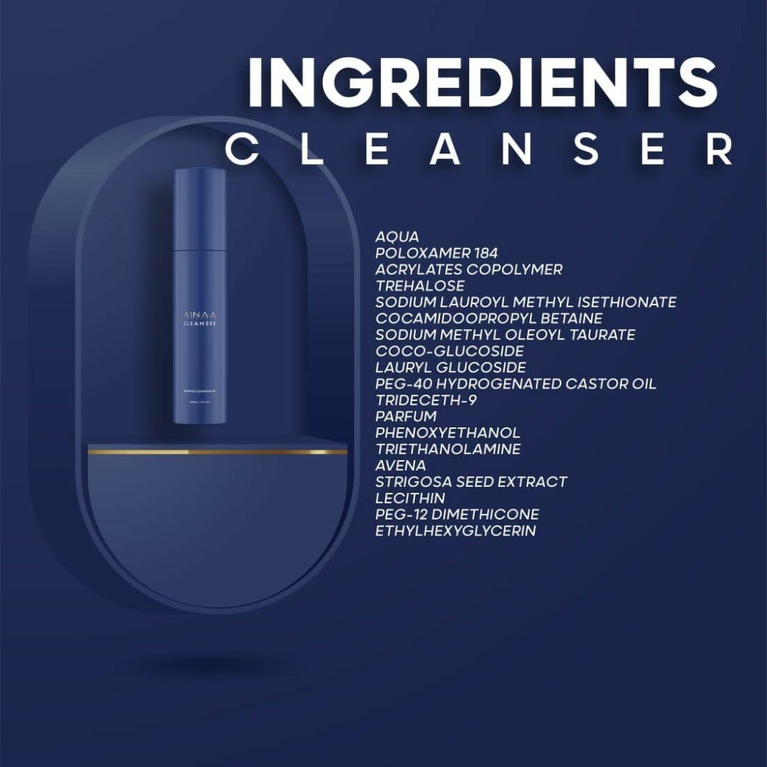Ainaa Beauty, Cleanser, Purifying Gel, 50 ml