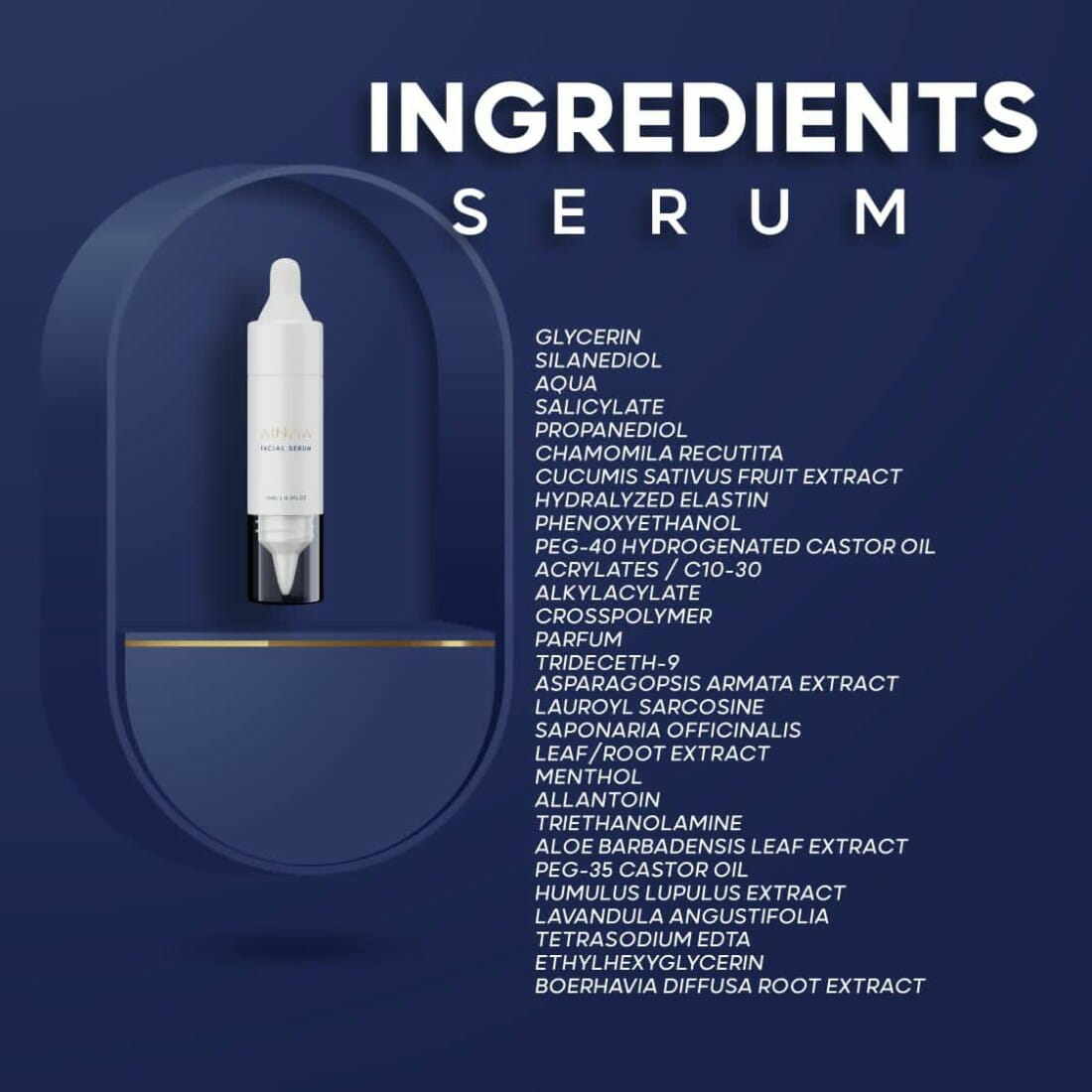 Nsa Beau, Ainaa Facial Serum, 15 ml