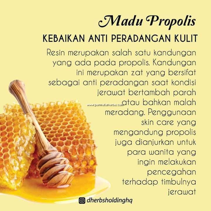 D'herbs, Sabun Madu Propolis, 1Box