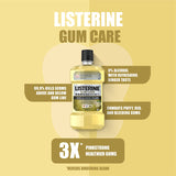 Listerine, Mouth Wash, Gum Care, Zero Alcohol, 250 ml