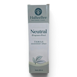 HaBeeBee, Tawas Deodorant Spray, Neutral, 100 ml
