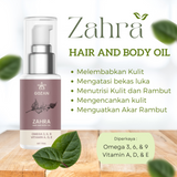 Gozan, Zahra, Hair and Body Oil, 70ml