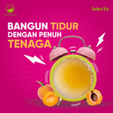 (HIGH DEMAND) Isterix, Campuran Minuman Botani Berperisa Apricot, 10 sachets