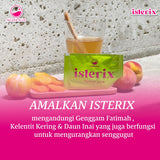 (HIGH DEMAND) Isterix, Campuran Minuman Botani Berperisa Apricot, 10 sachets