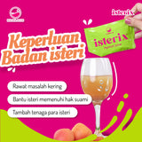 (HIGH DEMAND) Isterix, Campuran Minuman Botani Berperisa Apricot, 10 sachets