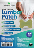 Barakah Herbs Lumbar Patch 10 Patches