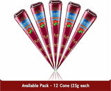 Kaveri, Mehandi Cone, 25 g (12 pcs/box)