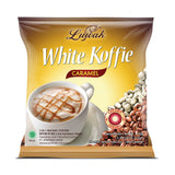 Kopi, Luwak, White Koffie, Caramel, 10 sac x 20 g