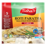 Tisha's, Roti Paratha Garlic, 5 pcs