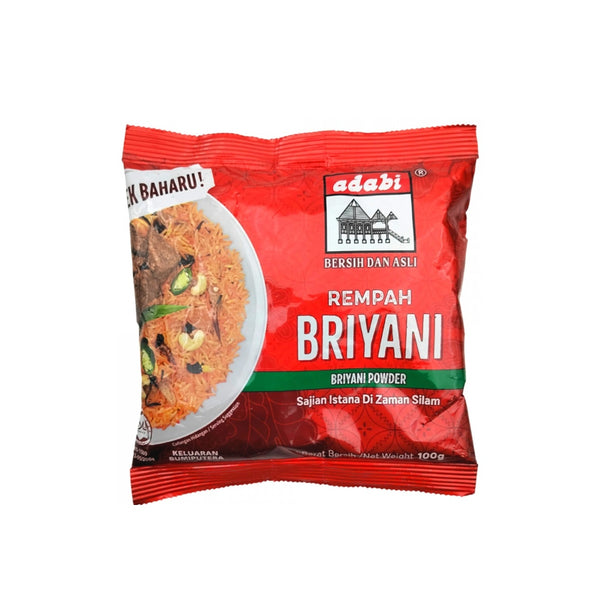 Adabi, Rempah Briyani, 100 g – Al Barakah Health & Beauty Mart