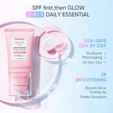 Skintific Bright Fit Serum Sunscreen Glow & Protect SPF 50 PA++++ 50g