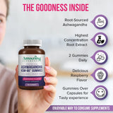 Amazing Superfoods Premium Ashwagandha KSM-66 Raspberry Flavor 60 Gummies