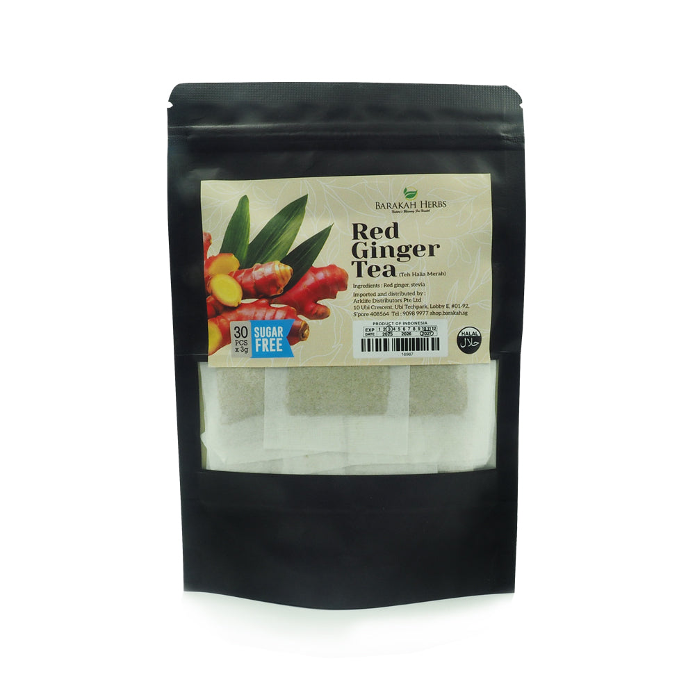 Barakah Herbs, Red Ginger Tea, 30 sac x 3 g – Al Barakah Health ...