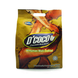 Emran, D'Coco, Chocolate Malt Drink, 15 sachet x 30 g