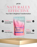PECHE, Diamond Glow, Whitening & Energy Booster, Advanced Formulation, 280 g