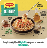 Maggi, Nutri Licious Aglio Olio, 5 x 77 g