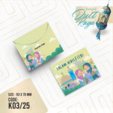 Sampul Duit Hari Raya 2025, Kecil, K09/25, 10 pcs/pack