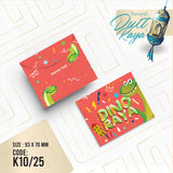 Sampul Duit Hari Raya 2025, Kecil, K06/25, 10 pcs/pack